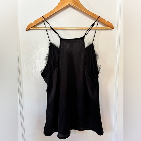 NWOT Nine West Black Lace Trim Camisole - Picture 3 of 9